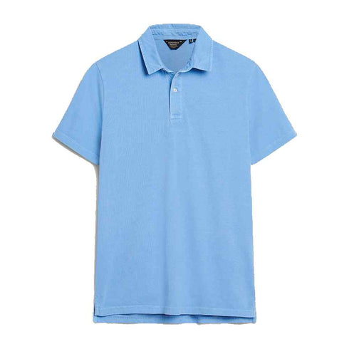 Superdry Jersey Polo T. Shirt Sky